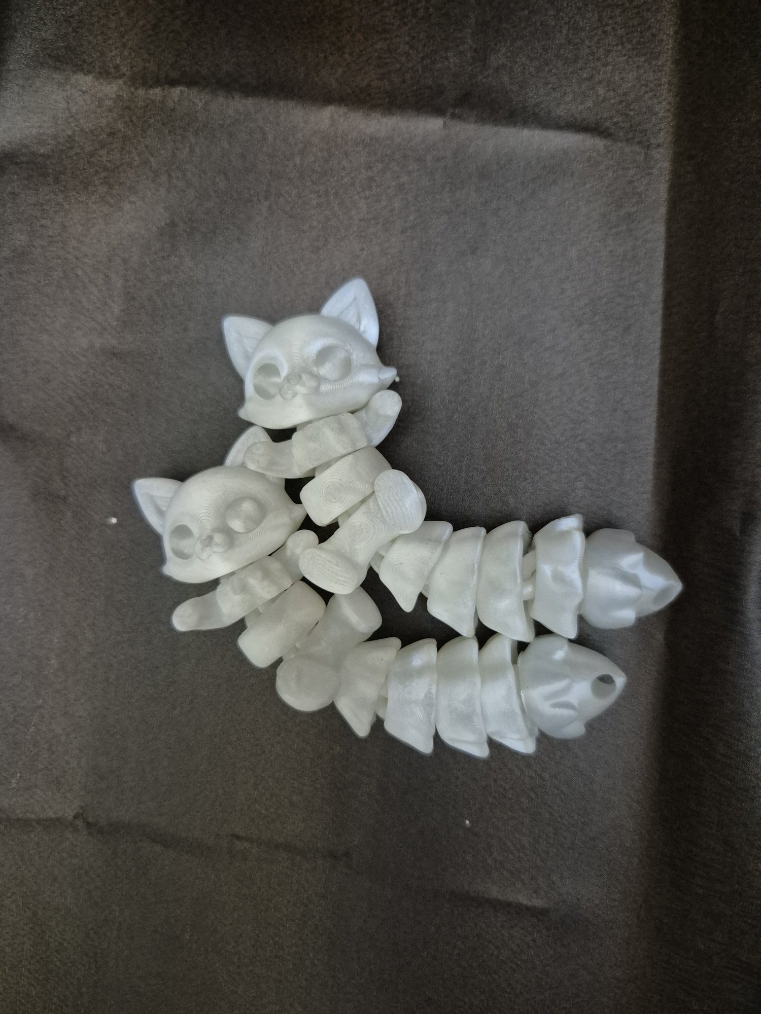 Foxy Keychain — Handcrafted 3D Print by Dastaan India