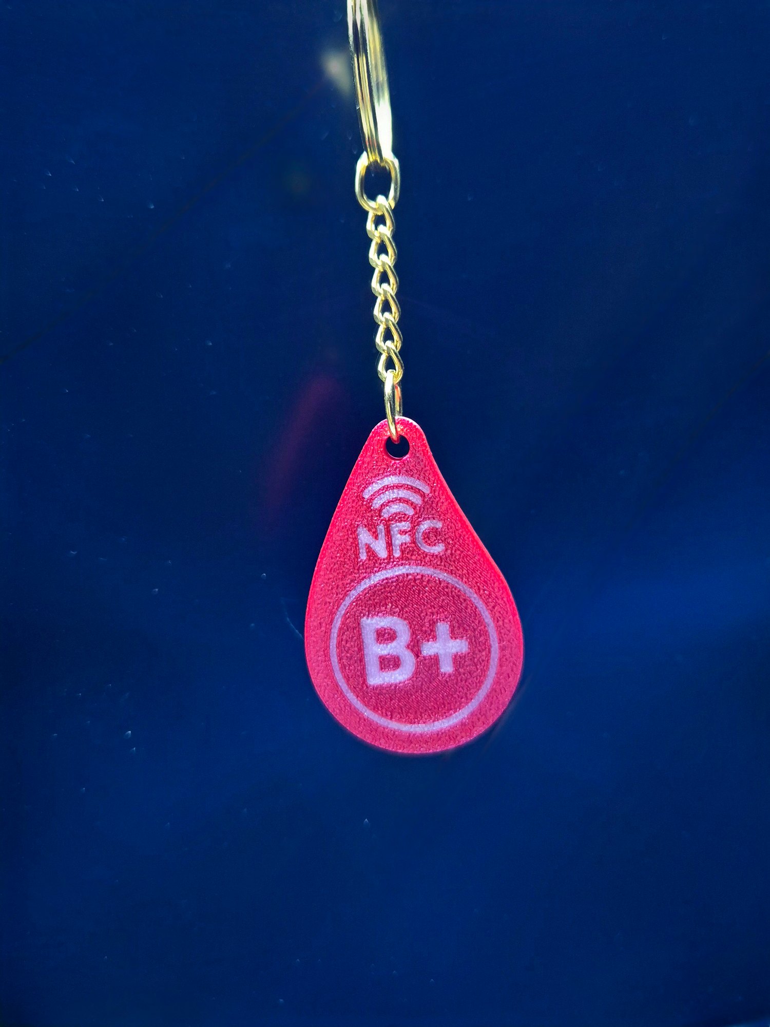 Blood Group Nfc Keychains — Handcrafted NFC Products by Dastaan India